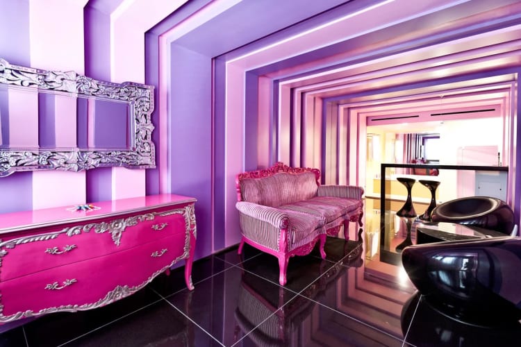 VIP box purple